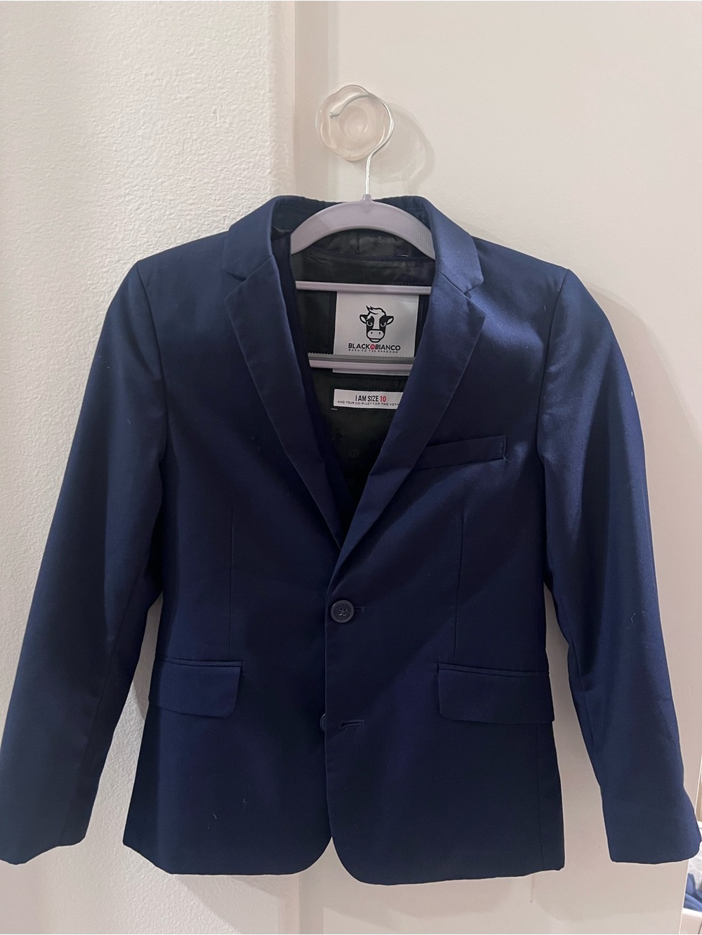 Boys' Navy Blazer - Classic Two-Button Jacket